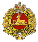 Insigne de The North Shore (New Brunswick) Regiment