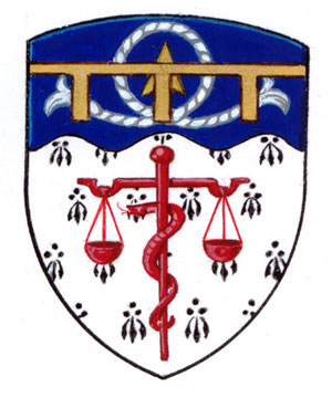 Differenced Arms for Adèle Geneviève Bourgeois, daughter of Marc Antoine Bourgeois