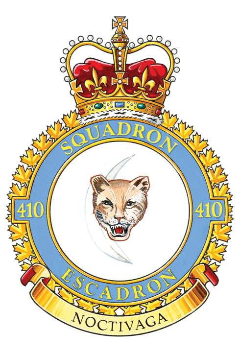 Badge of the 410 Tactical Fighter Operational Training Squadron