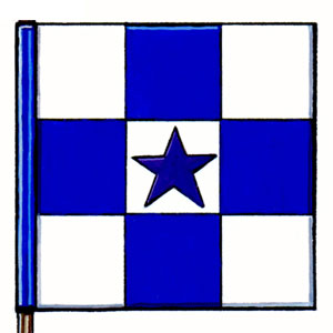 Drapeau d'Alain Massé