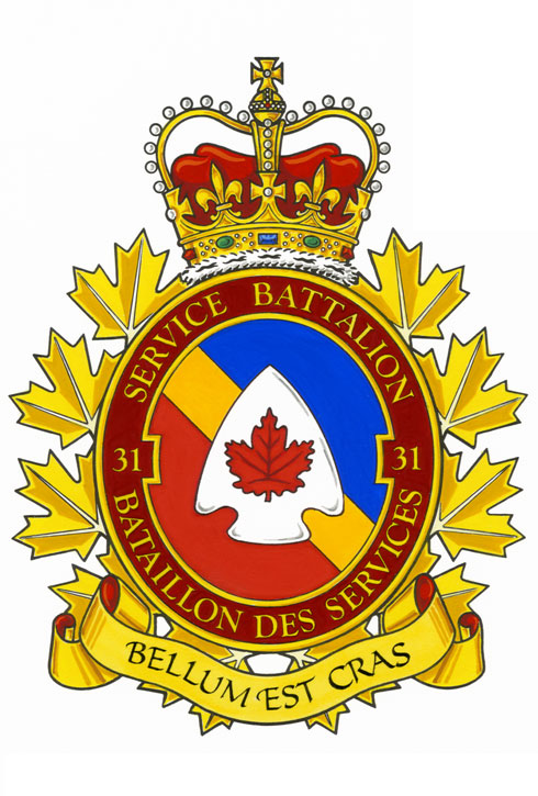 Badge of the 31 Service Battalion