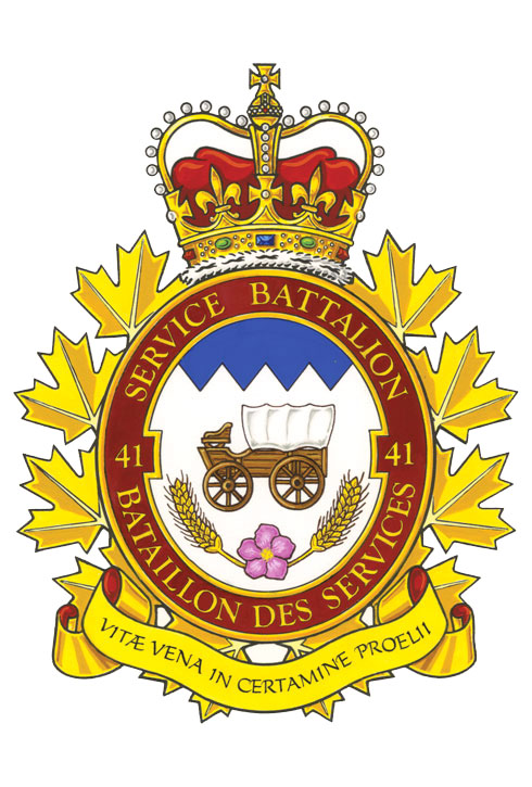 Badge of the 41 Service Battalion