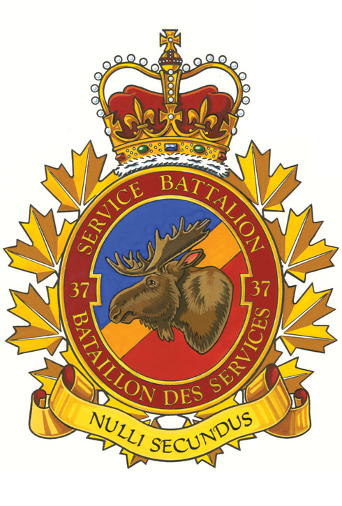 Badge of the 37 Service Battalion