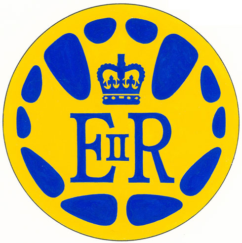 Insigne de la reine Elizabeth II