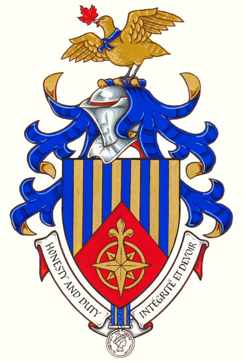 Arms of Roger Joseph Théodule Jean Conrad Goulet