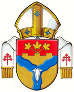 Armoiries de la Roman Catholic Archiepiscopal Corporation of Winnipeg (aussi connue sous le nom d'Archidiocèse de Winnipeg)