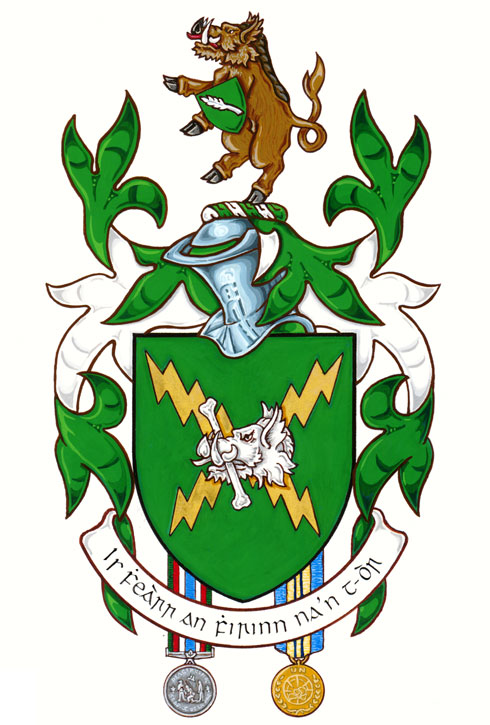 Arms of Gerald Allan McKinnon