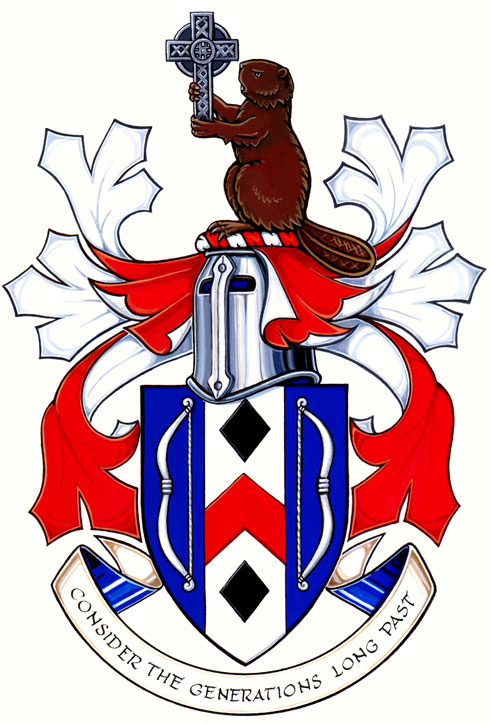 Arms of David Wayne Bower