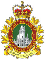 Badge of 32 Service Battalion