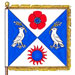 Drapeau de Jeffery Blaine BeBeau