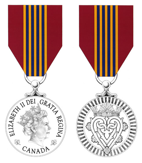 Médaille du souverain pour les bénévoles